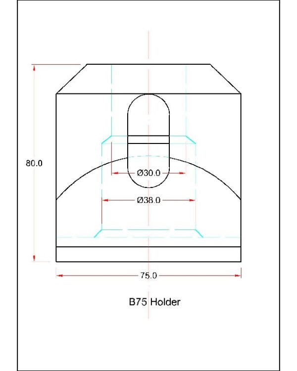 BFZ100 Tooth & B75 Holder - Image 6